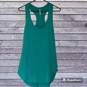 Fabletics Teal Tank Top
